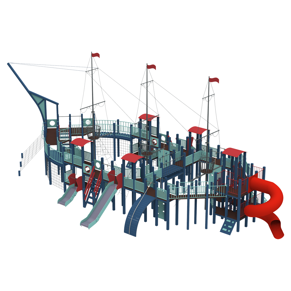 Детский комплекс Фрегат большой KIDIGO