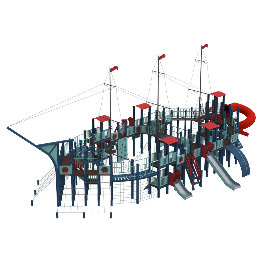 Детский комплекс Фрегат большой KIDIGO