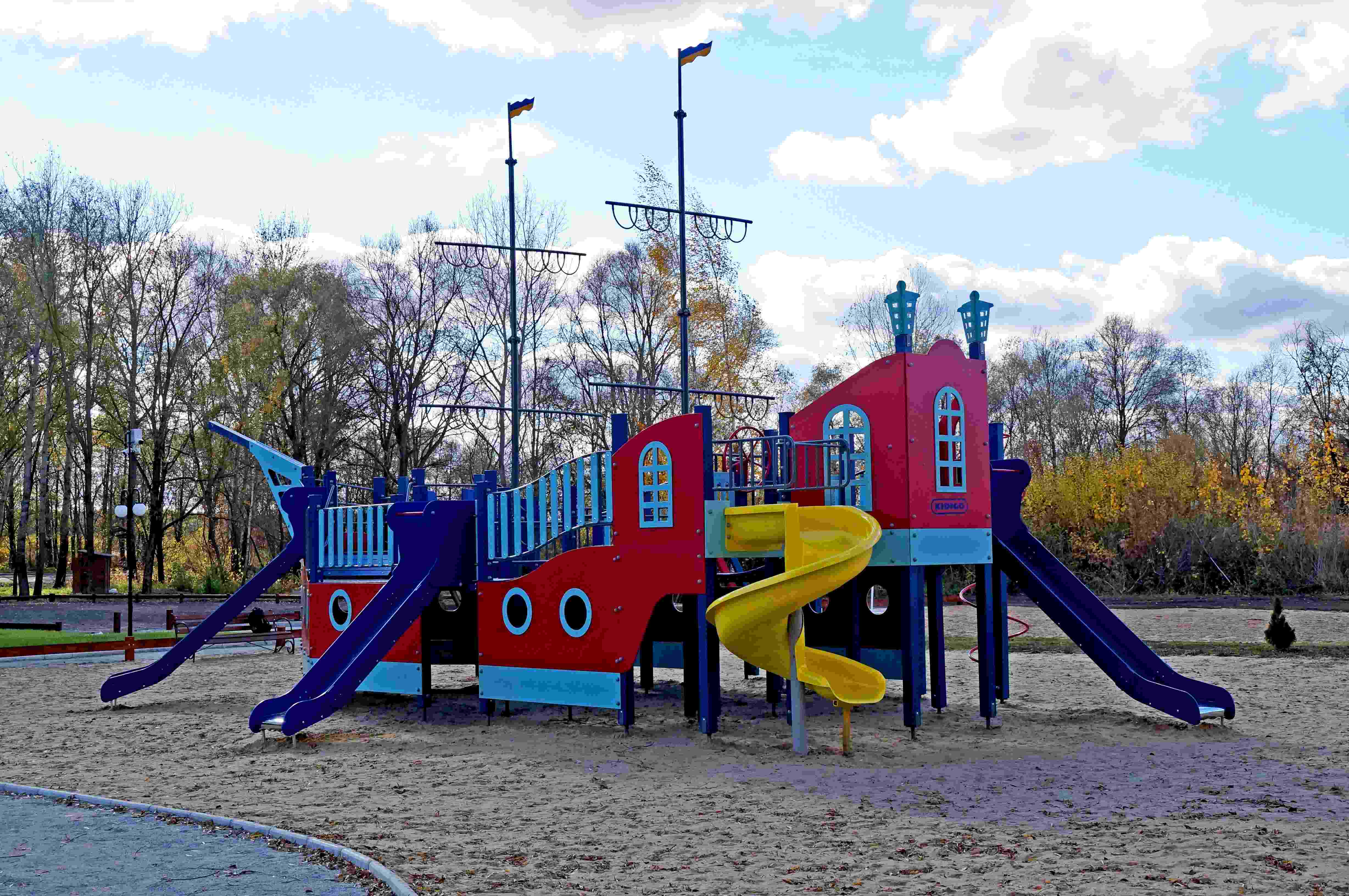 Детский комплекс Фрегат KIDIGO