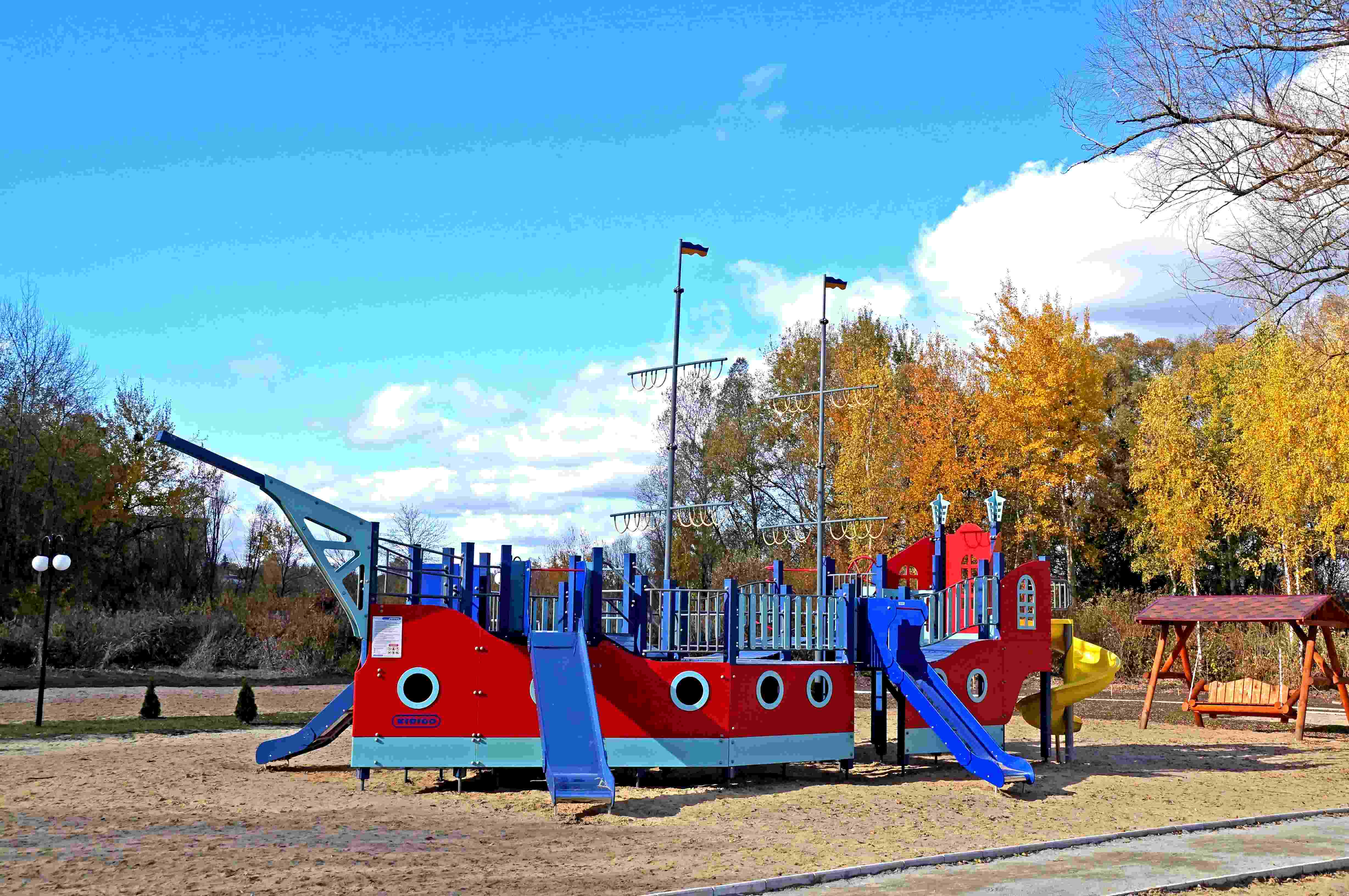 Детский комплекс Фрегат KIDIGO