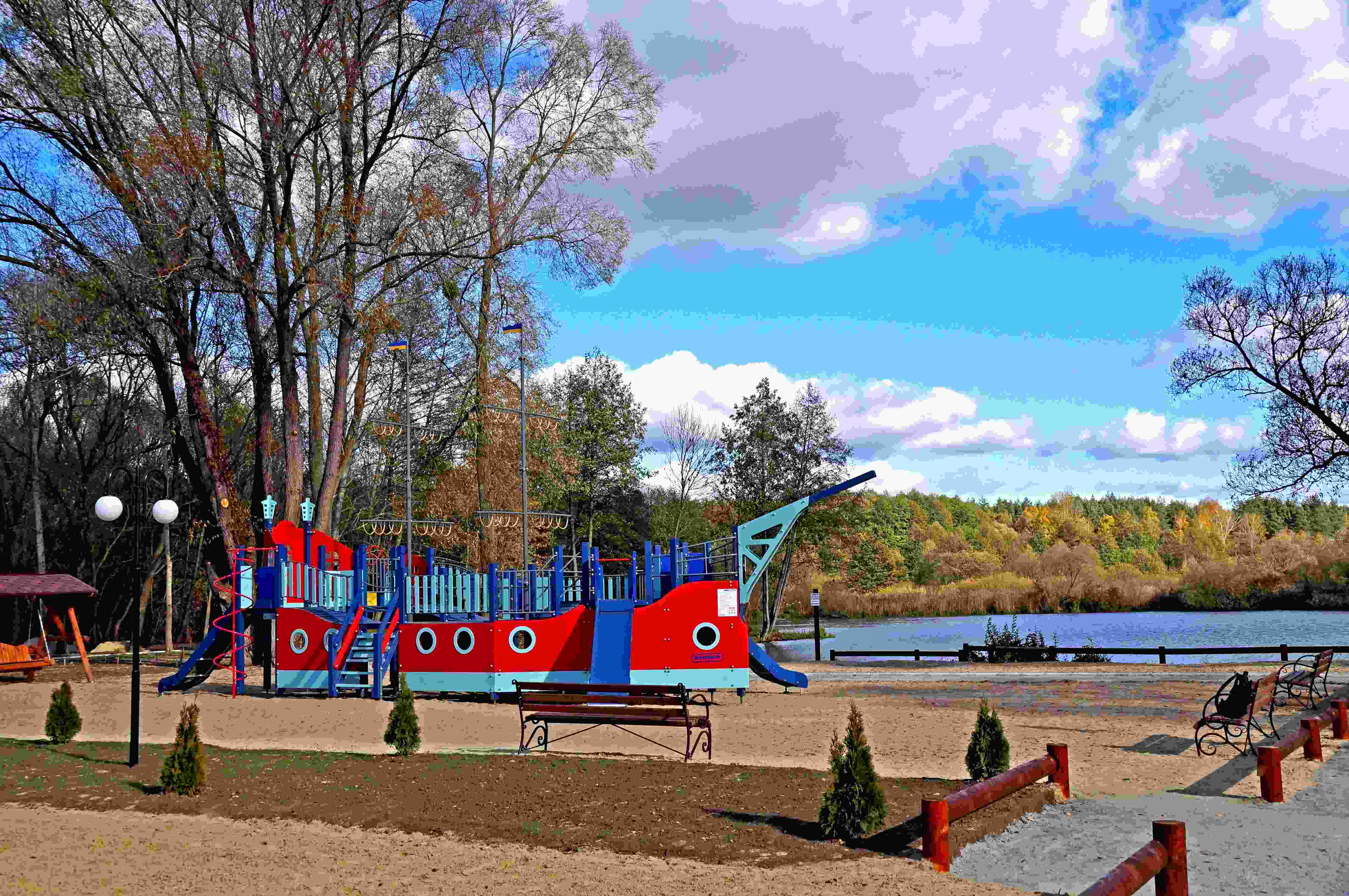 Детский комплекс Фрегат KIDIGO