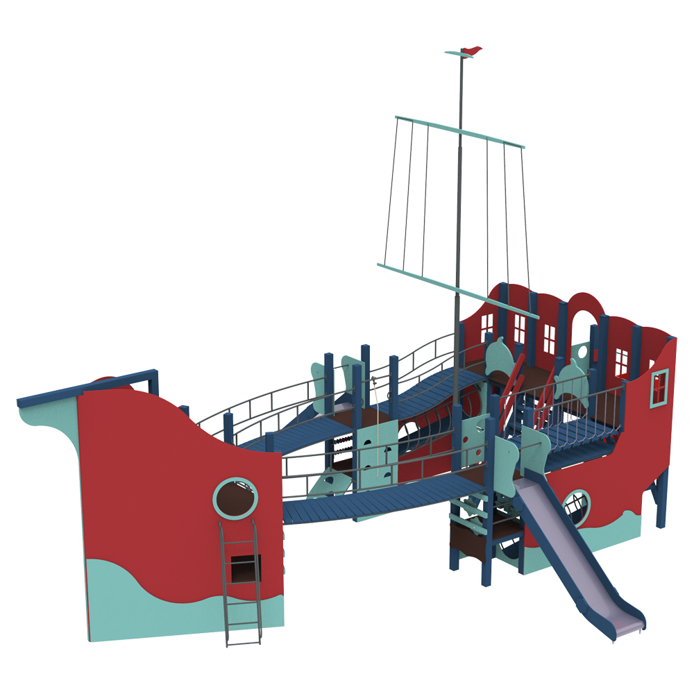 Playground Pirates (slide height 1,5 m)