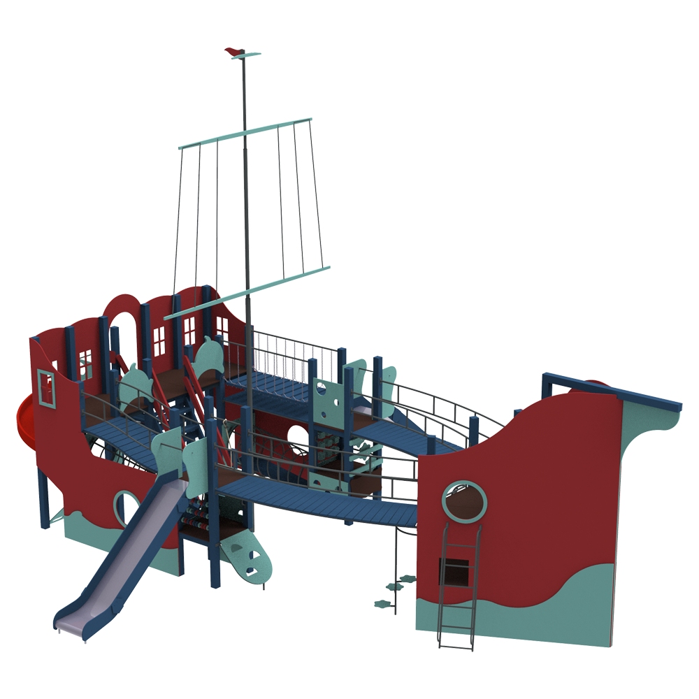 Playground Pirates (slide height 1,5 m)
