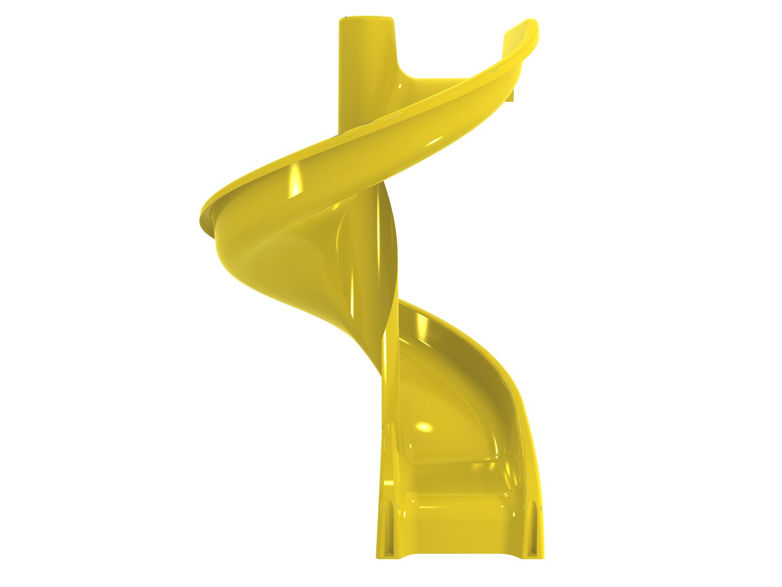 Стеклопластиковая горка «Спираль», h-2 м