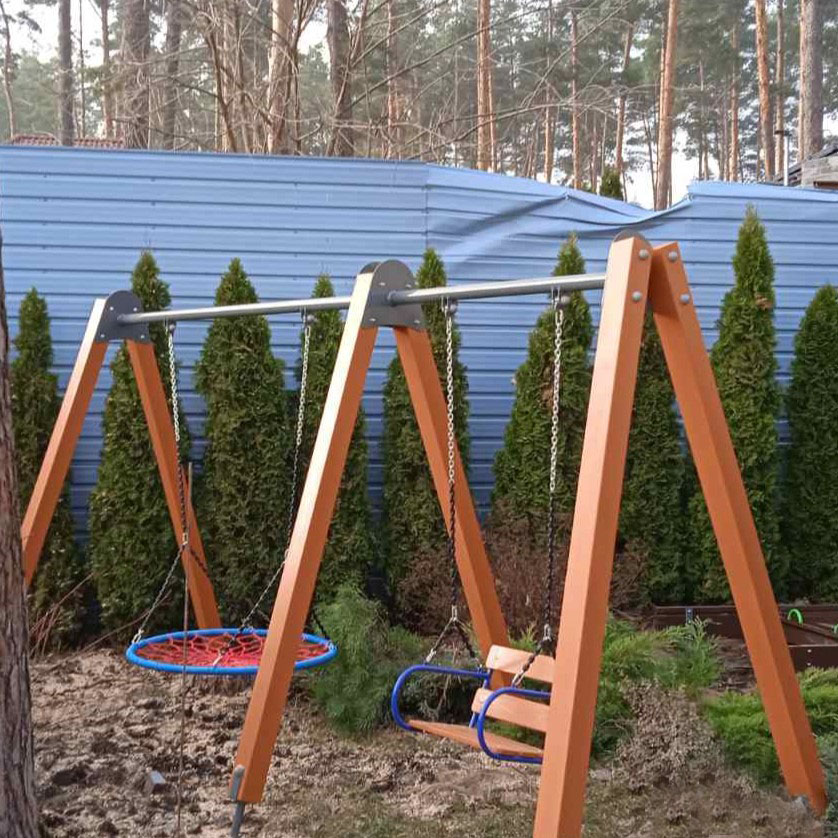 Swing Triple Fun Wood