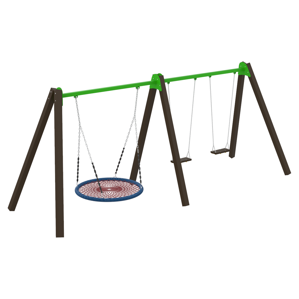 Swing Triple Fun Wood