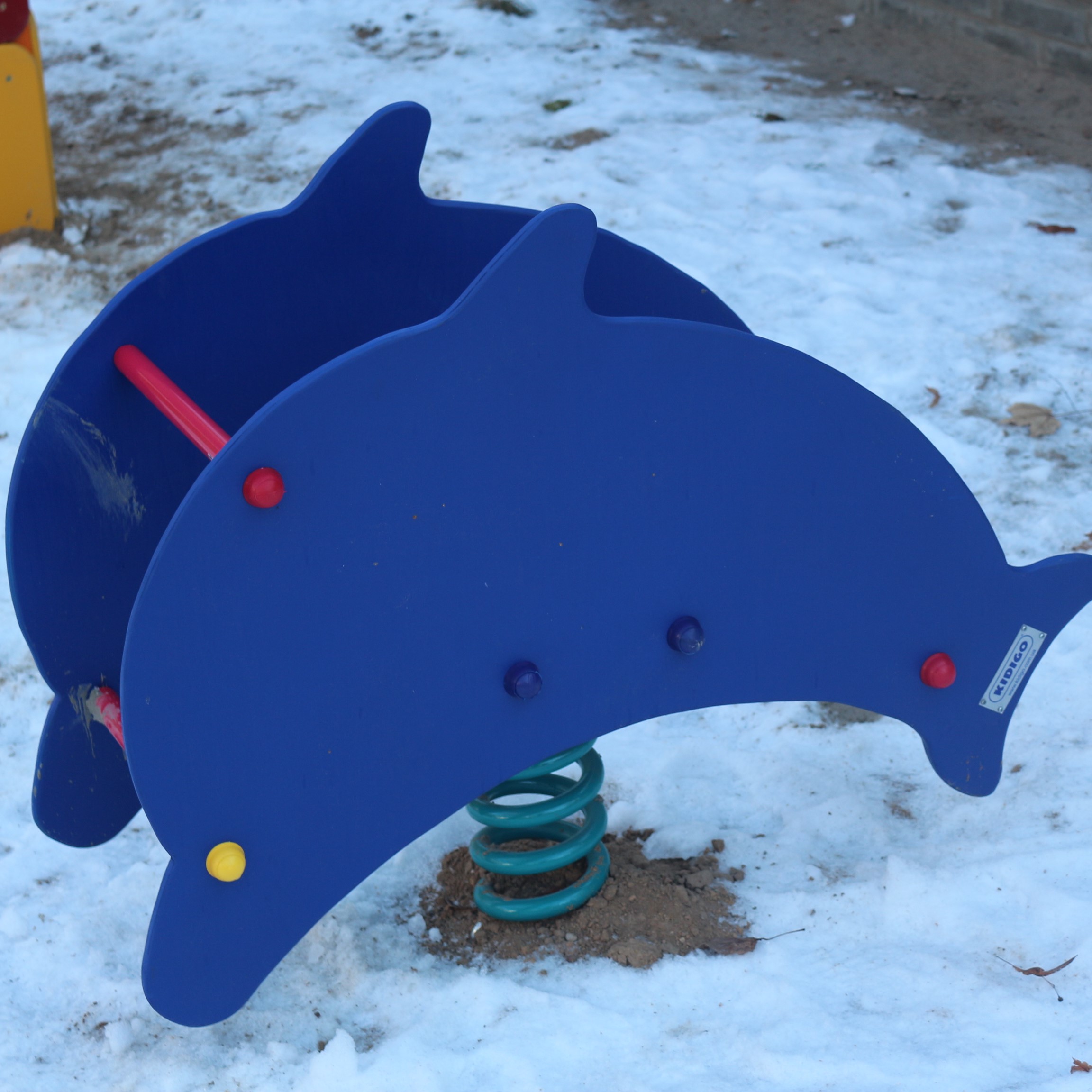 Качели на пружине Дельфин KIDIGO