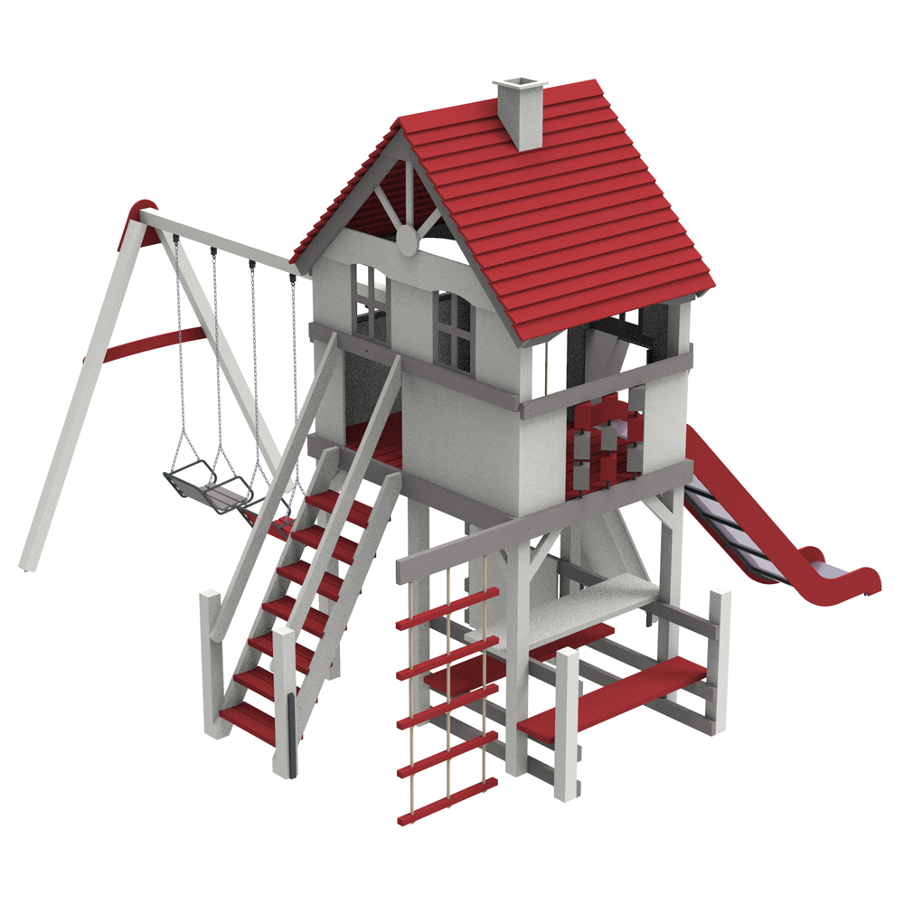 Playground Country House (slide height 1,8 m)