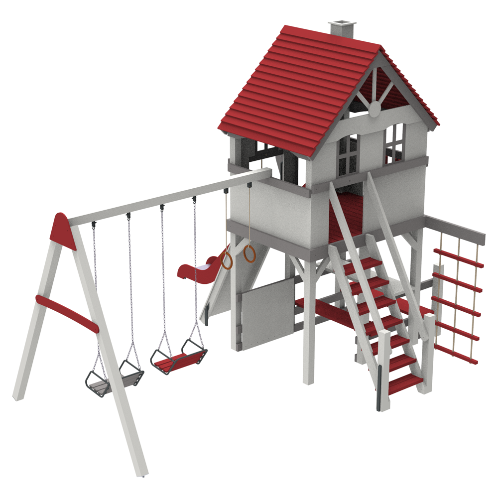 Playground Country House (slide height 1,8 m)