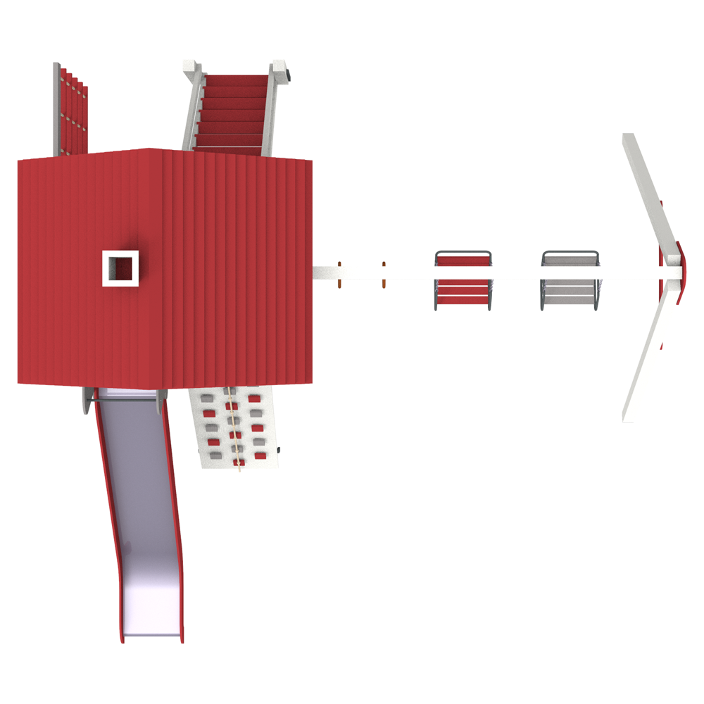 Playground Country House (slide height 1,8 m)