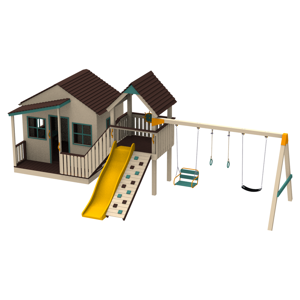 Playground Home Play (slide height 1,2 m)