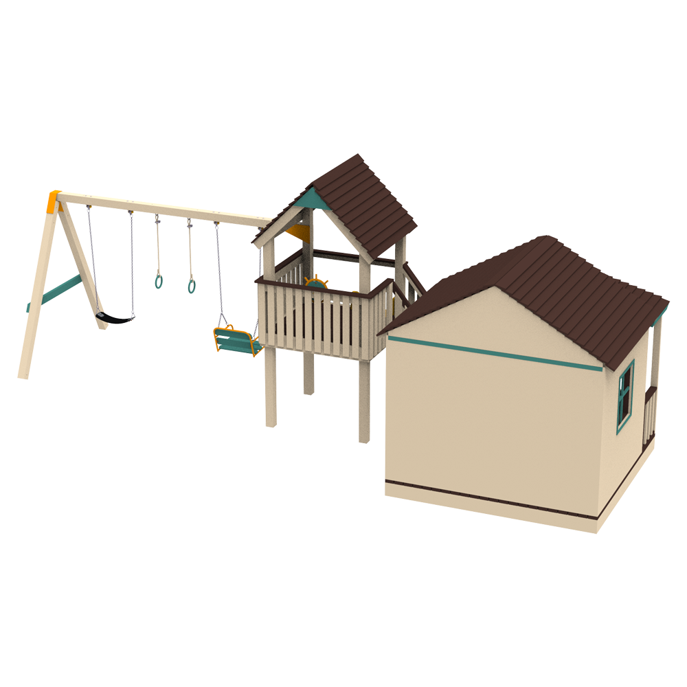 Playground Home Play (slide height 1,2 m)