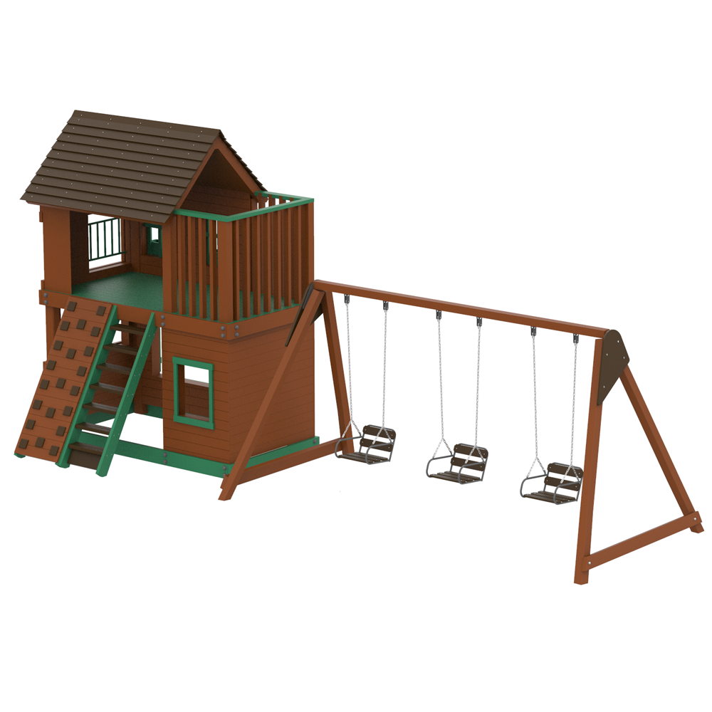 Детский комплекс Kantri с качелями KIDIGO