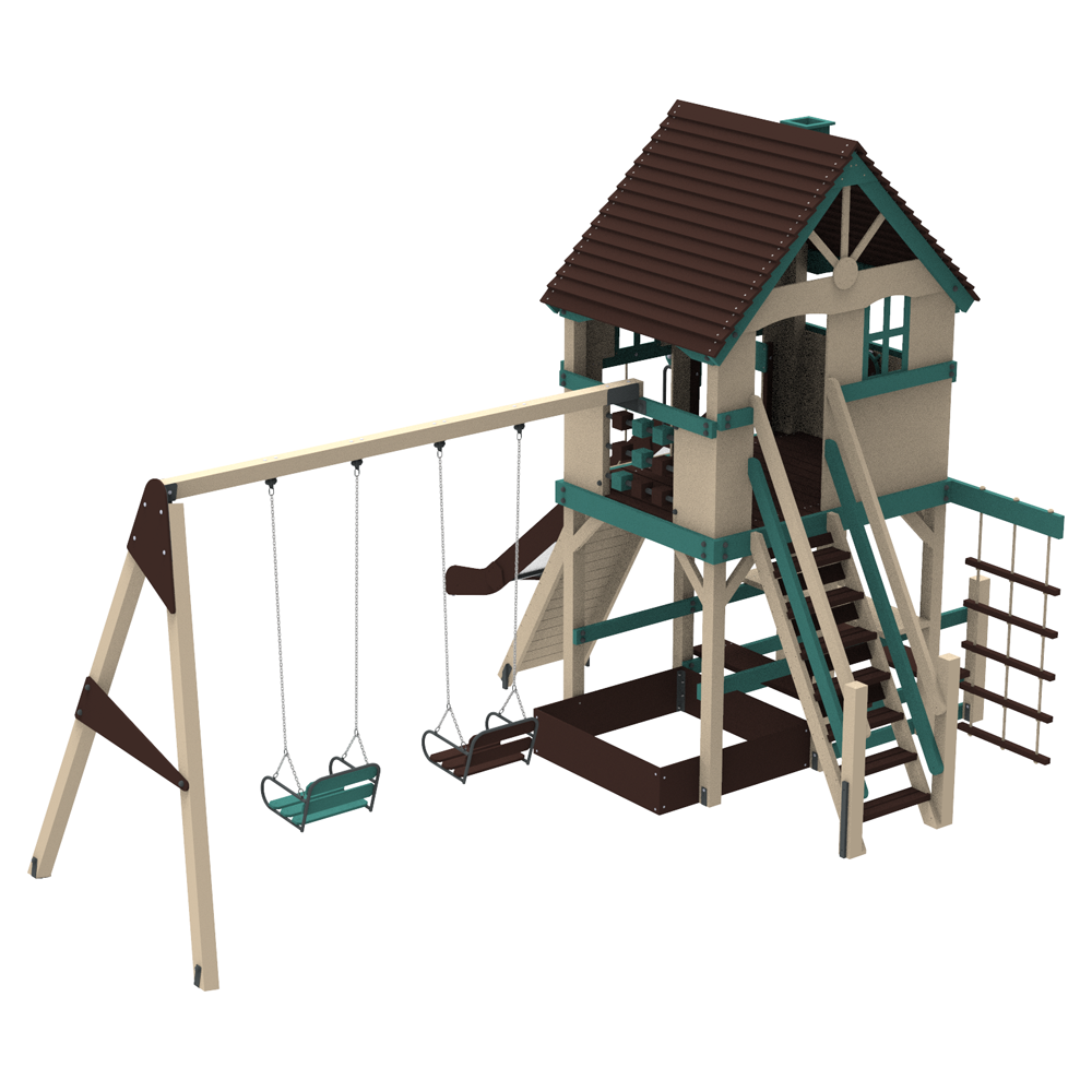 Playground Rancho (slide height 1,8 m)
