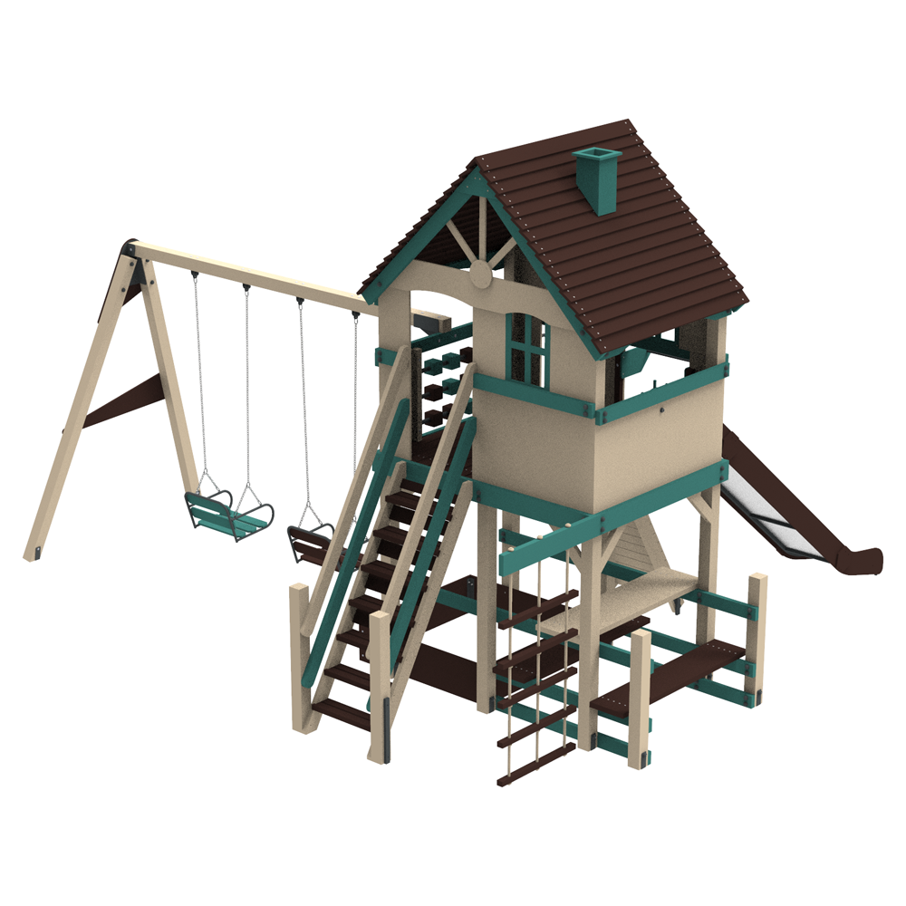 Playground Rancho (slide height 1,8 m)