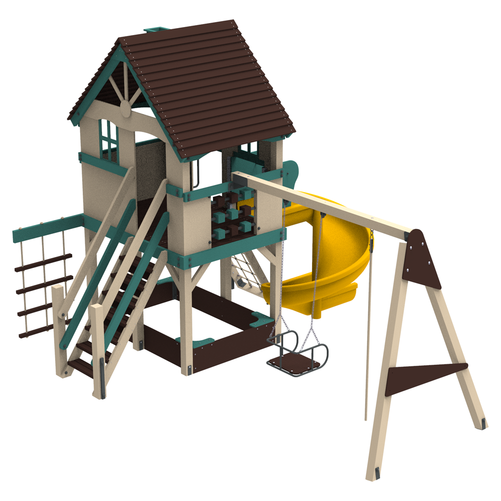 Playground World of Entertainment (slide height 1,5 m)