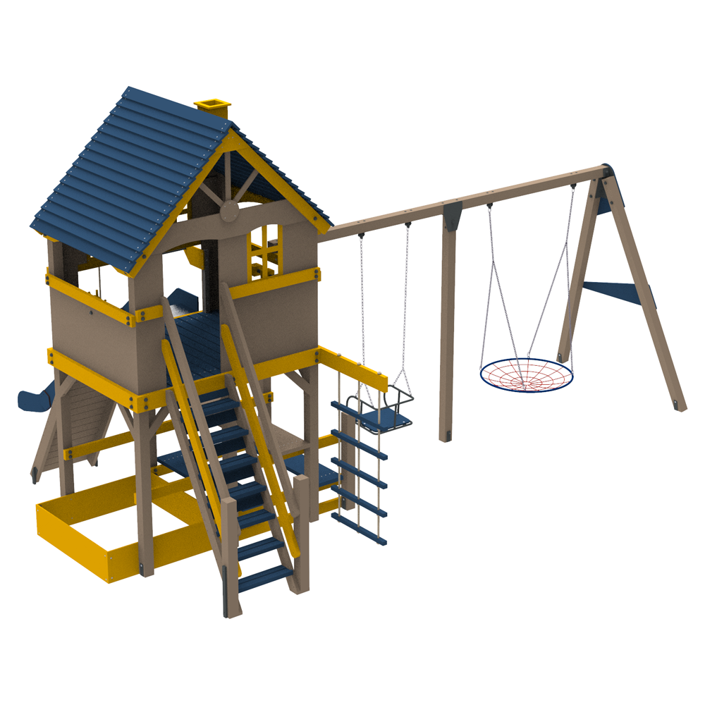 Playground Sweet Home (slide height 1,8 m)