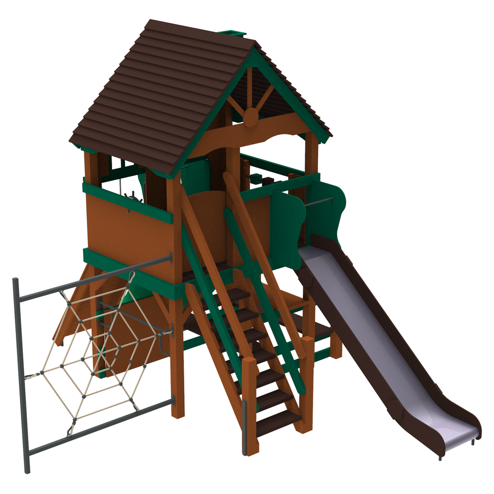 Playground Villa (slide height 1,5 m)
