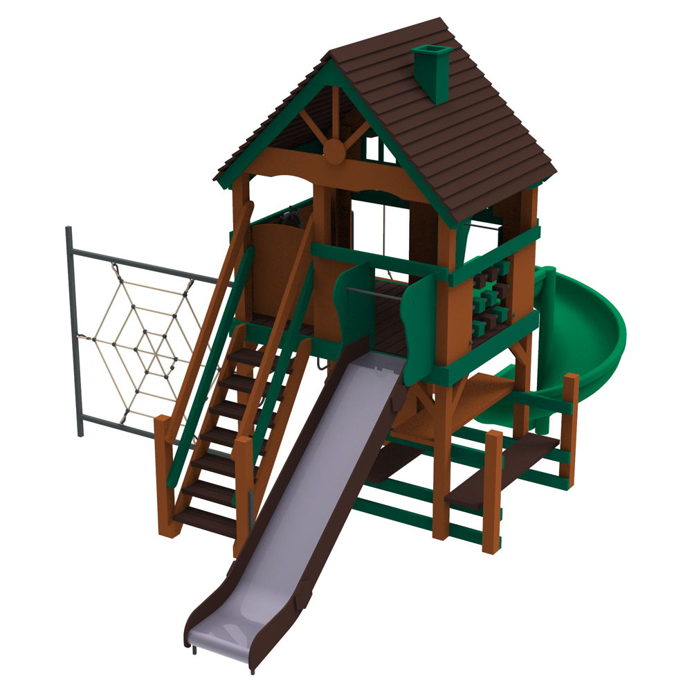 Playground Villa (slide height 1,5 m)