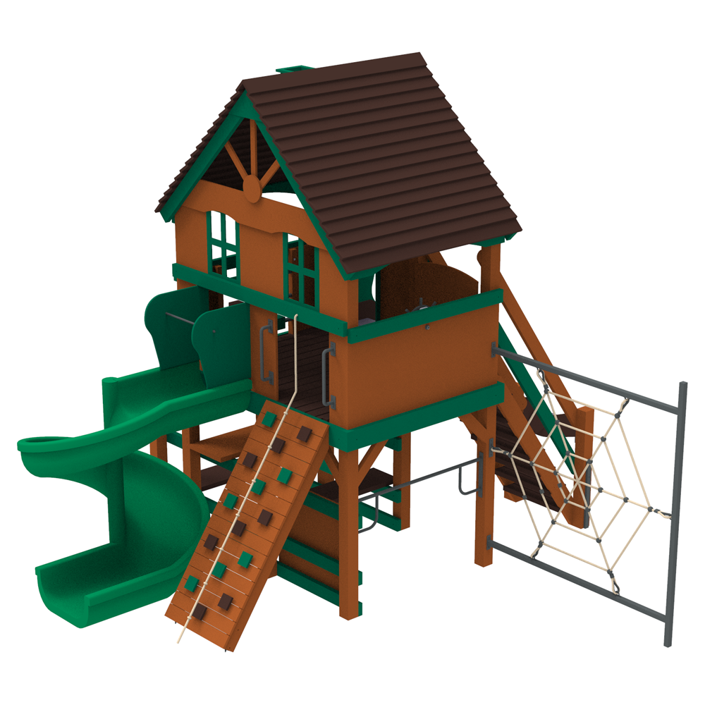 Playground Villa (slide height 1,5 m)