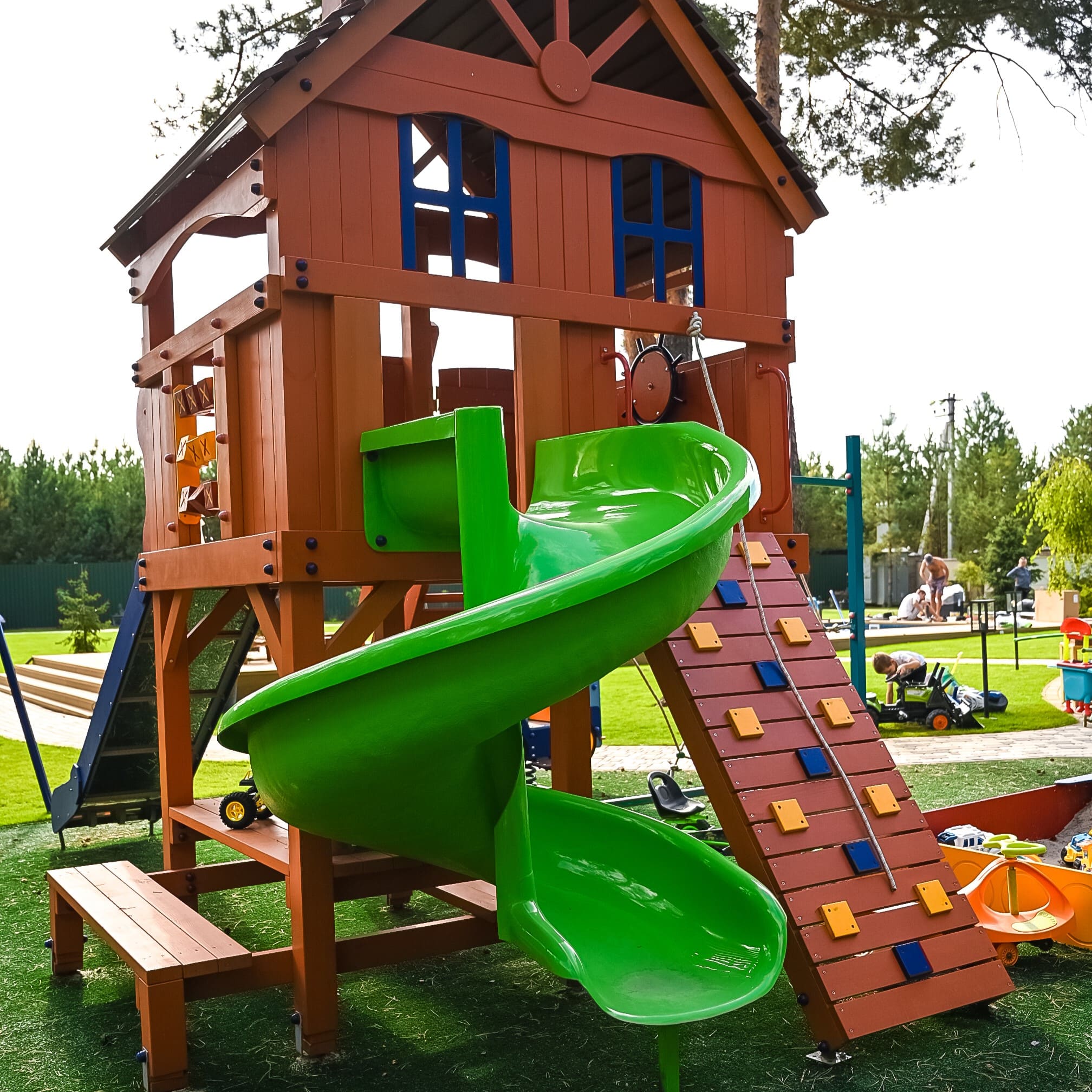 Playground Villa (slide height 1,5 m)