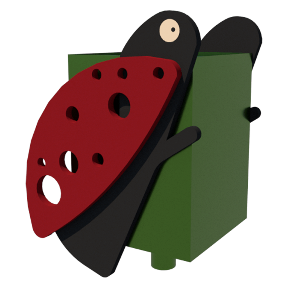 Детский мусорник Божья коровка KIDIGO