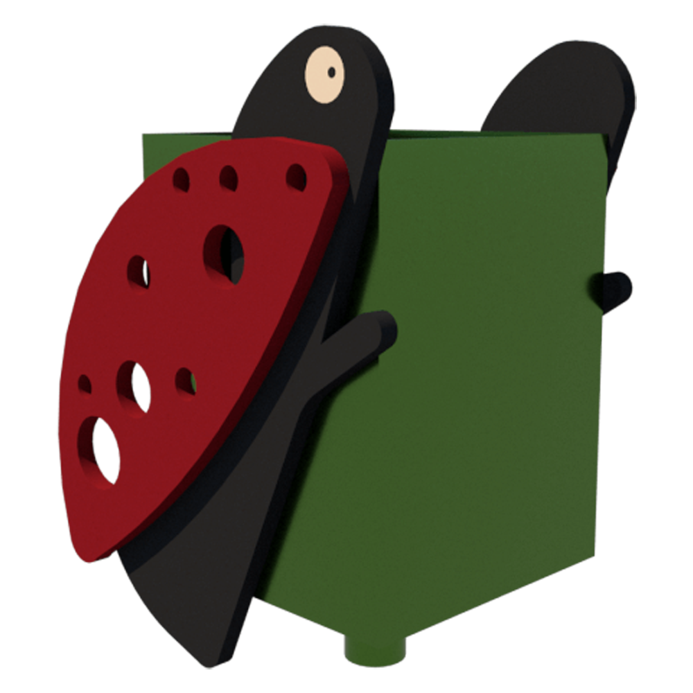 Детский мусорник Божья коровка KIDIGO