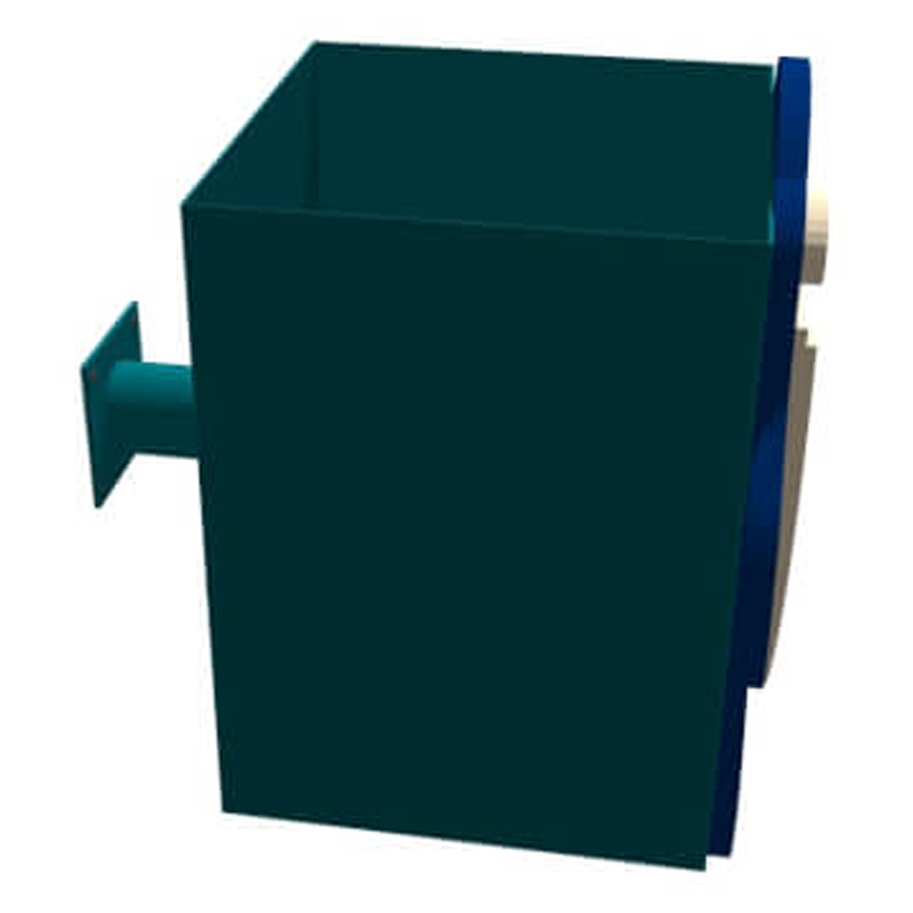 Детский мусорник (бочное креление) + декор KIDIGO