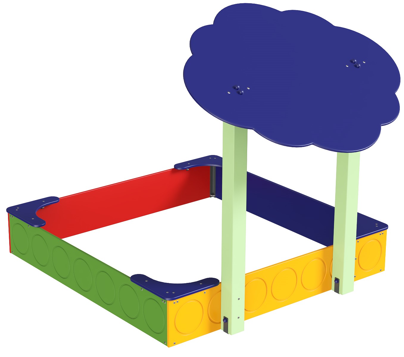 Навес двойной Облако дерево KIDIGO