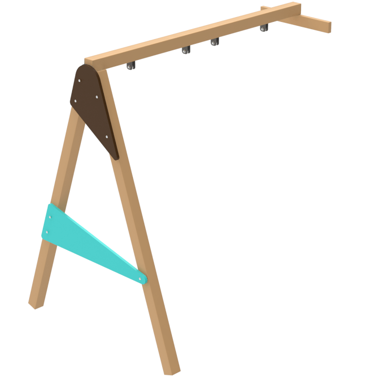 Приставна гойдалка Авалон з дерева