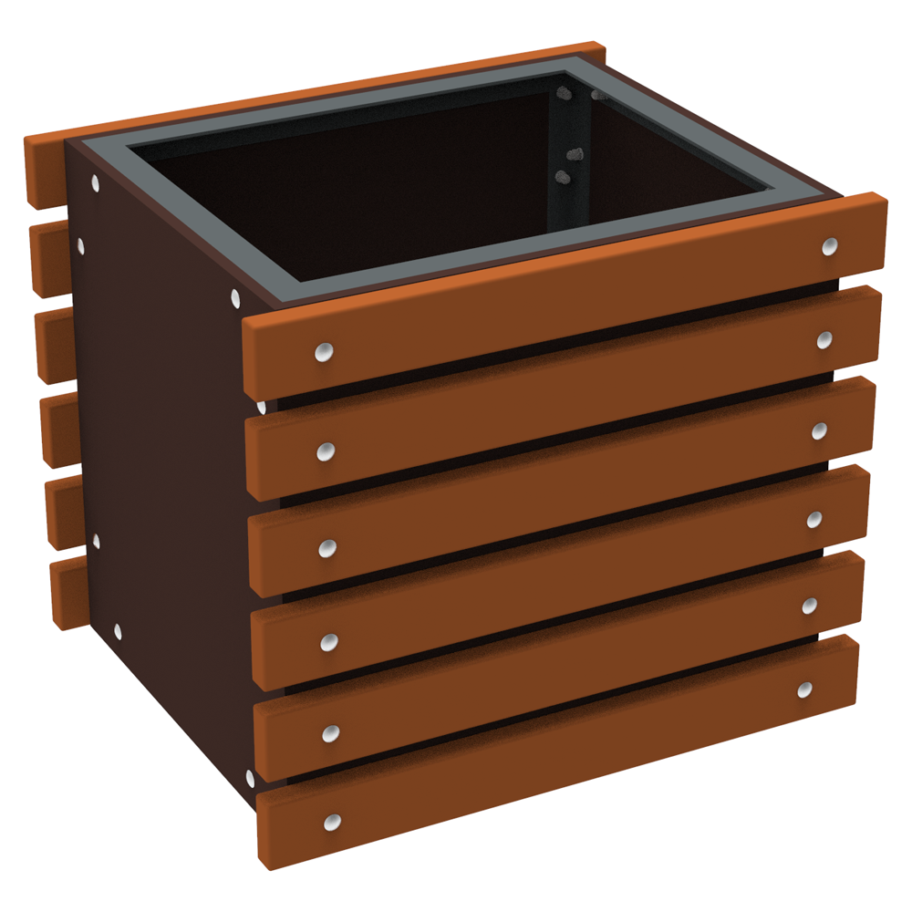 Кашпо для цветов 500х500х600 KIDIGO