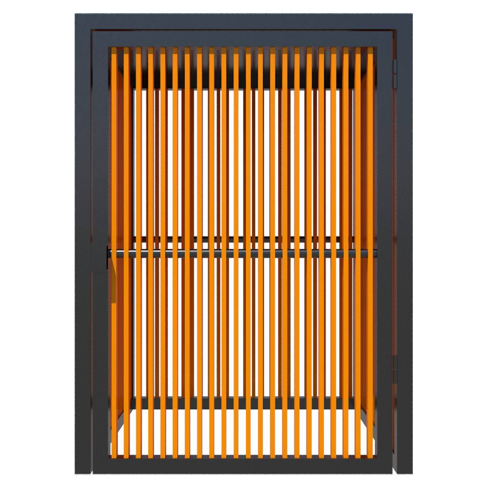 Пергола на 1 контейнер закрыта KIDIGO