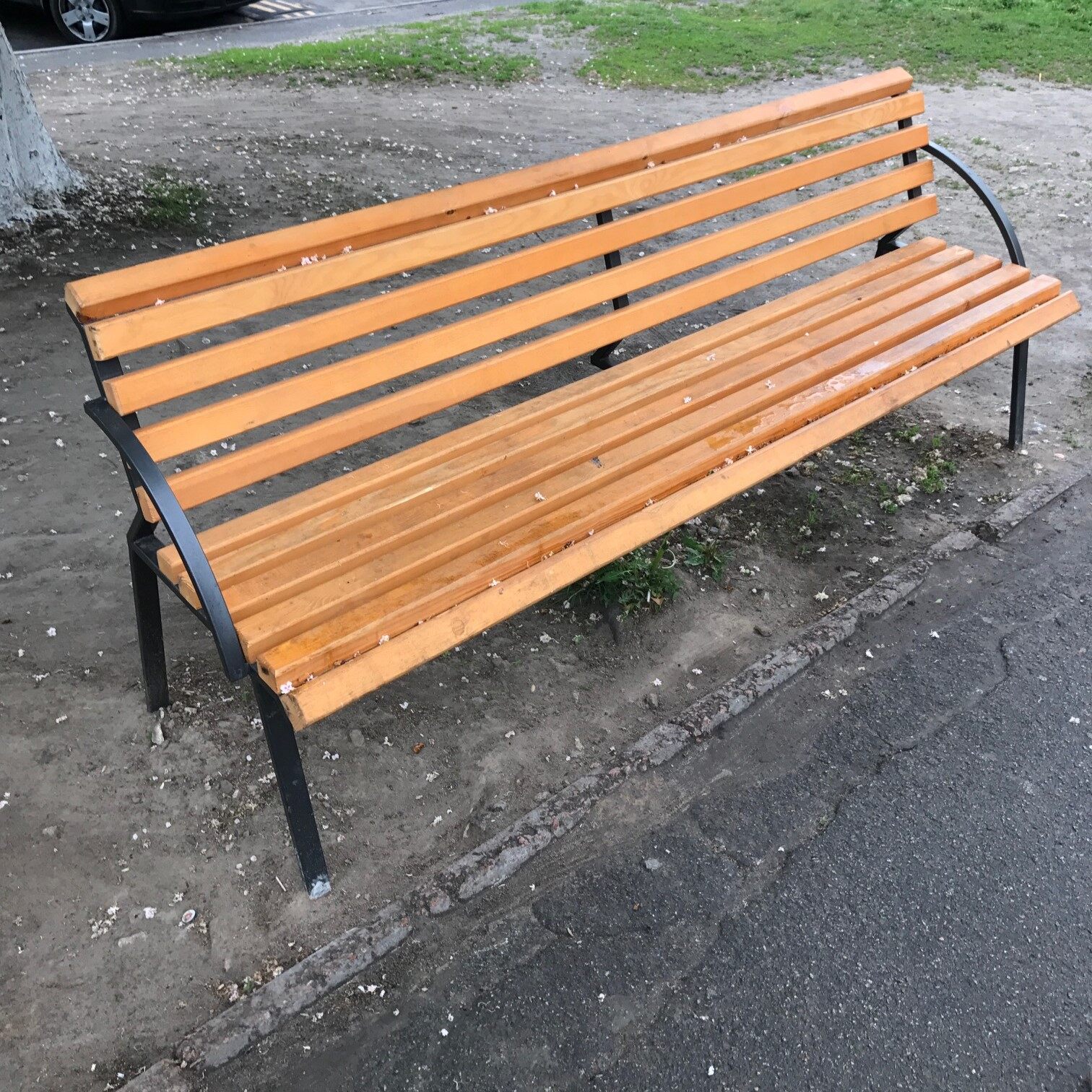 Скамейка Гламур с перилами KIDIGO