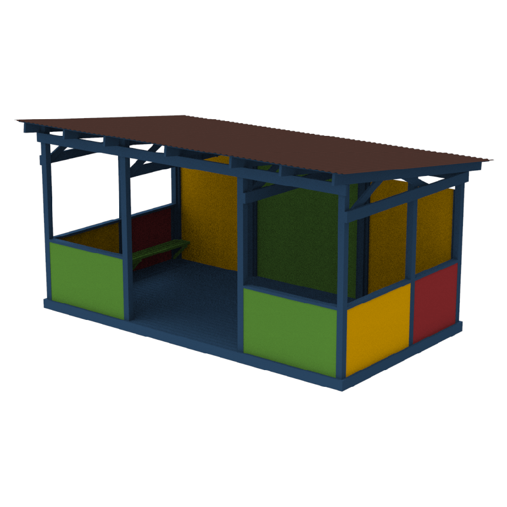 Навес для садика 4х6 KIDIGO