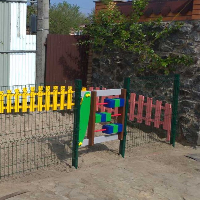 Секция забора Кубики KIDIGO