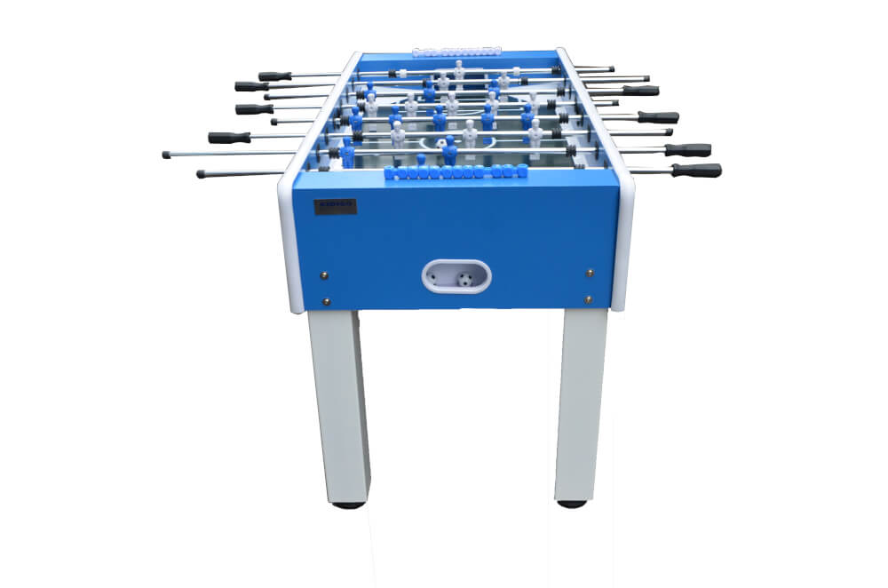 Настольный футбол Street (141х74х88 см/синий цвет/металлические ноги/защита от воды и солнца)