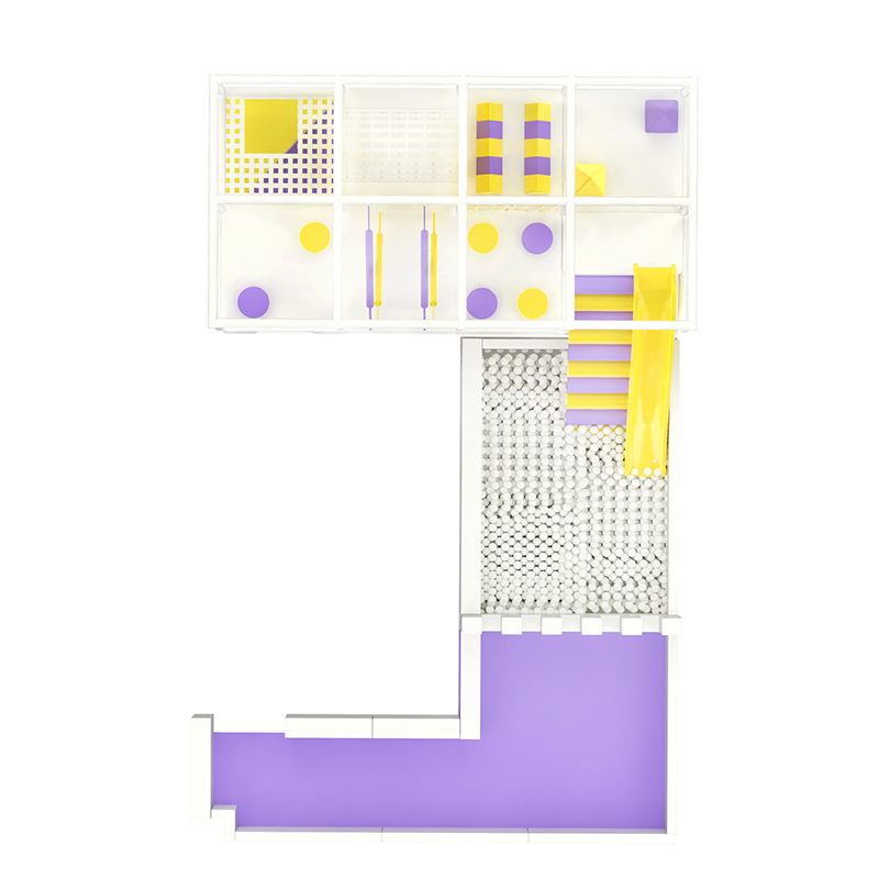 Детский игровой лабиринт Happiness KIDIGO