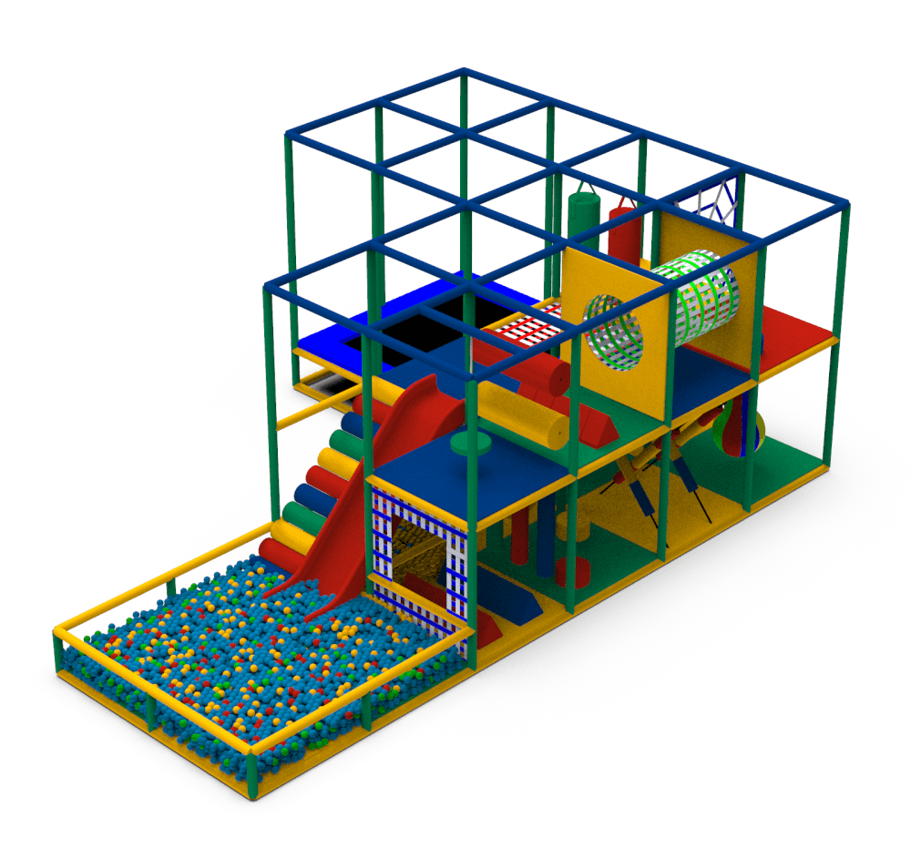 Детский игровой лабиринт Остров KIDIGO