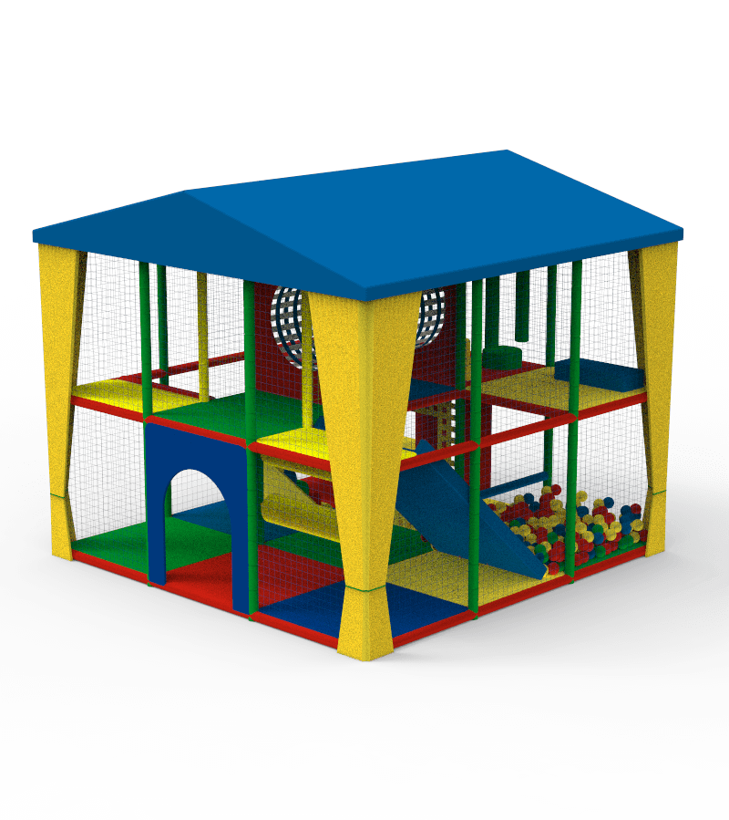 Детский игровой лабиринт Веселые прыжки