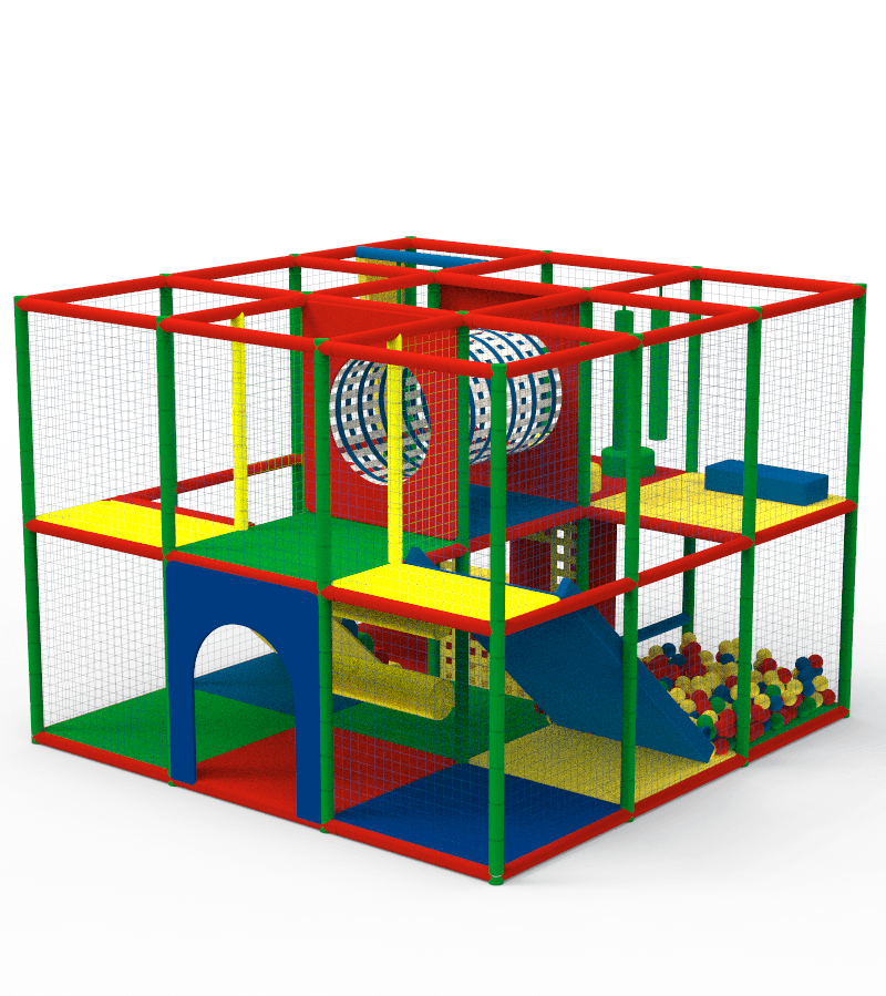 Детский игровой лабиринт Веселые прыжки