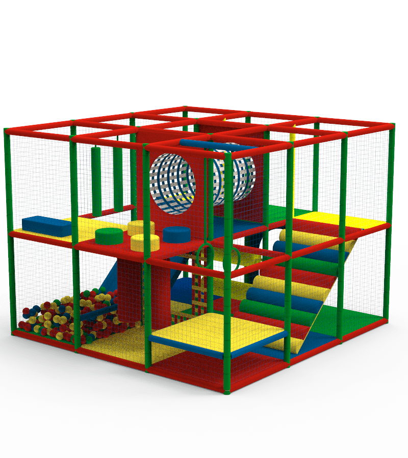 Детский игровой лабиринт Веселые прыжки