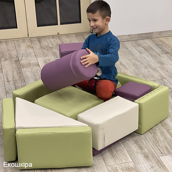 Конструктор мягкий модульный Фрегат KIDIGO