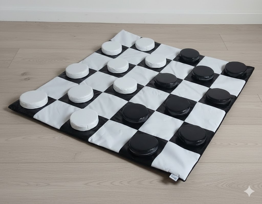 Игровой модуль-мат Шашки KIDIGO