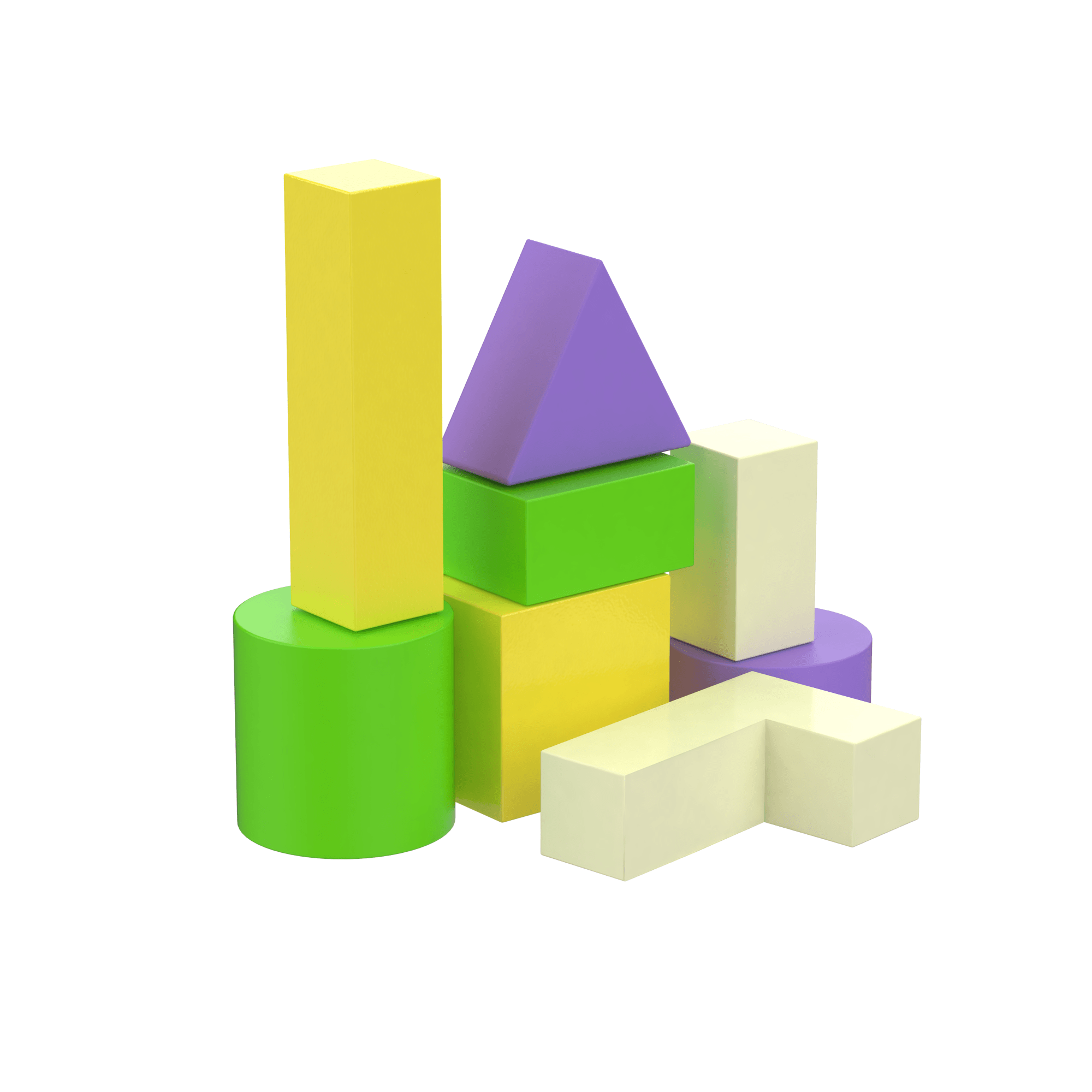 Конструктор Игра 8 элементов KIDIGO