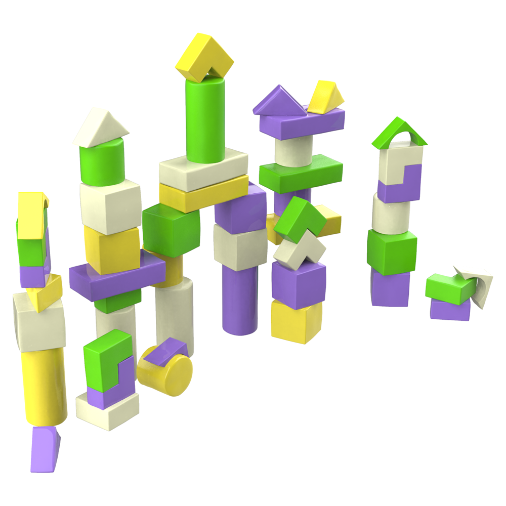 Конструктор Строитель-1 Мини KIDIGO