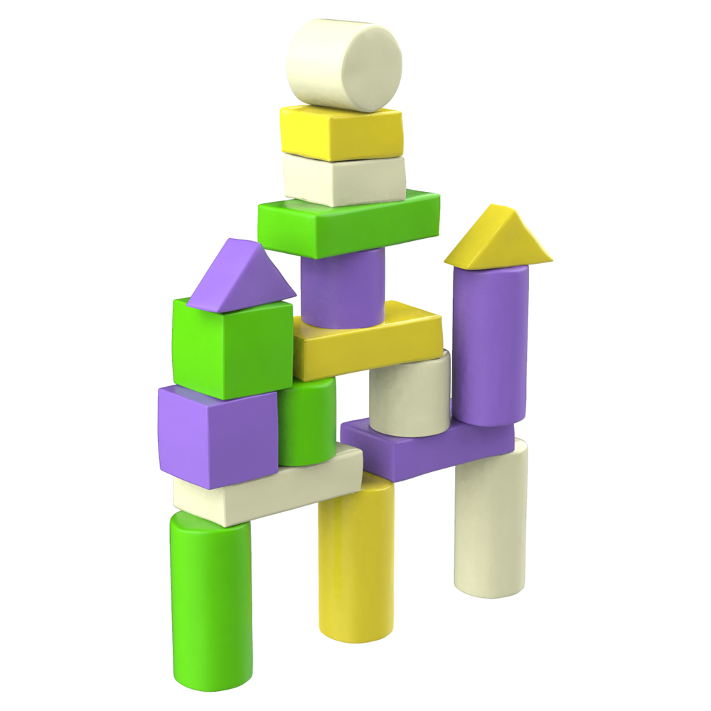 Конструктор Строитель-4 Мини KIDIGO