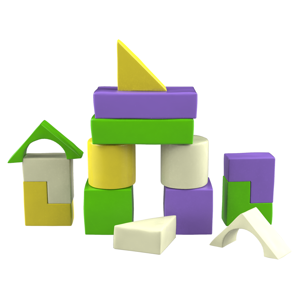 Конструктор Строитель-6 Мини KIDIGO