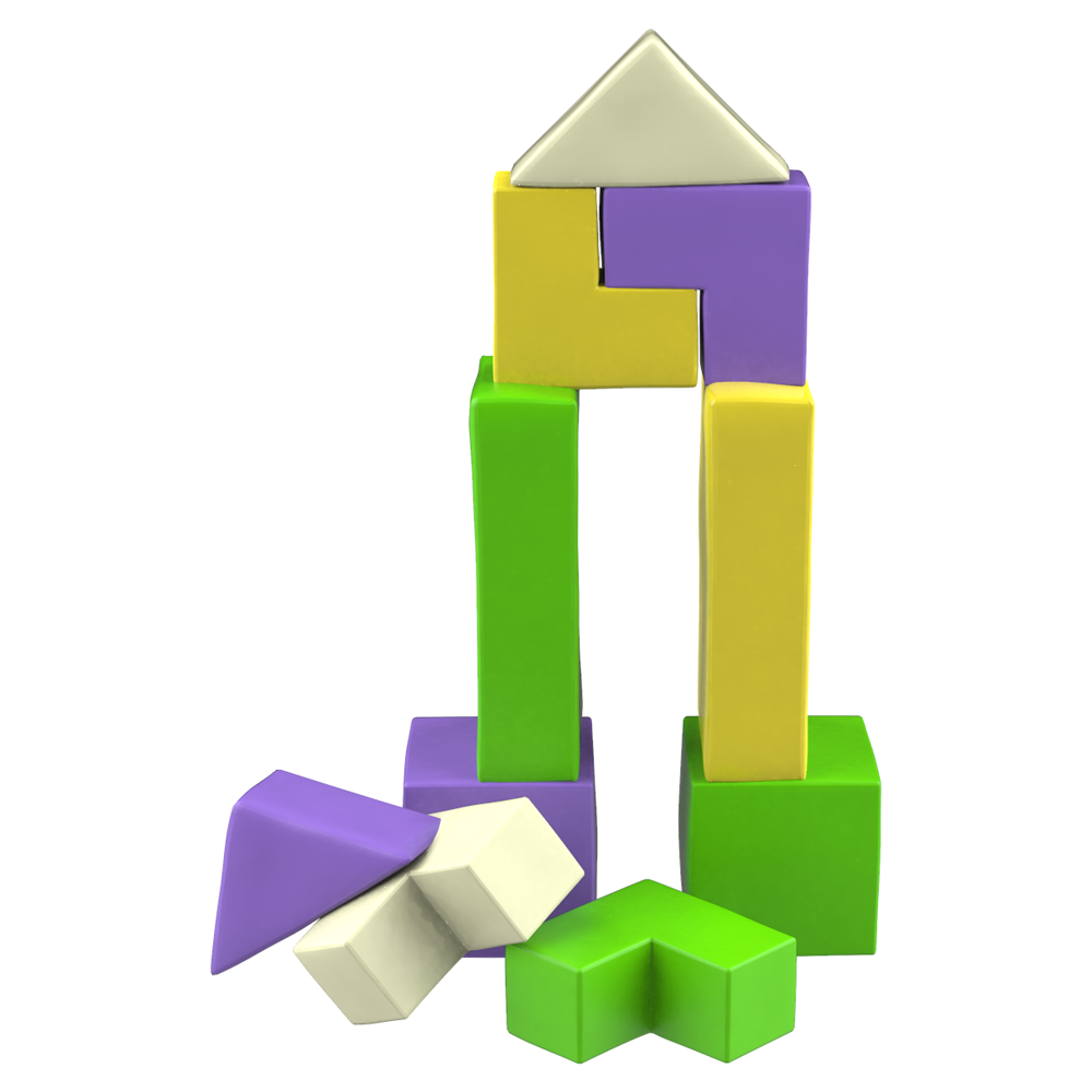 Конструктор Строитель-8 Мини KIDIGO