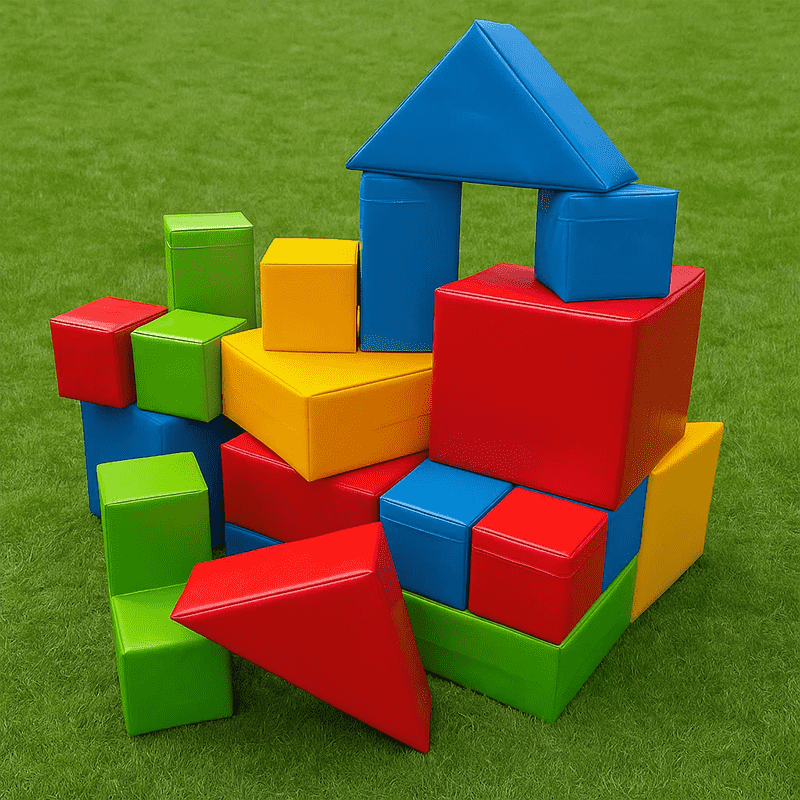 Мягкий игровой конструктор Куб KIDIGO