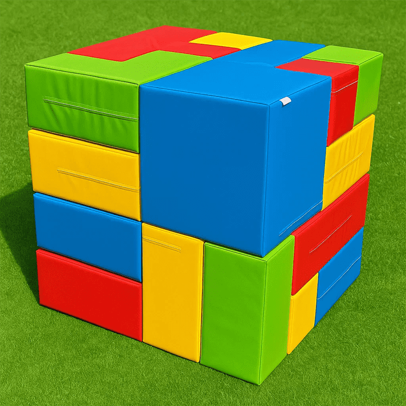 Мягкий игровой конструктор Куб KIDIGO